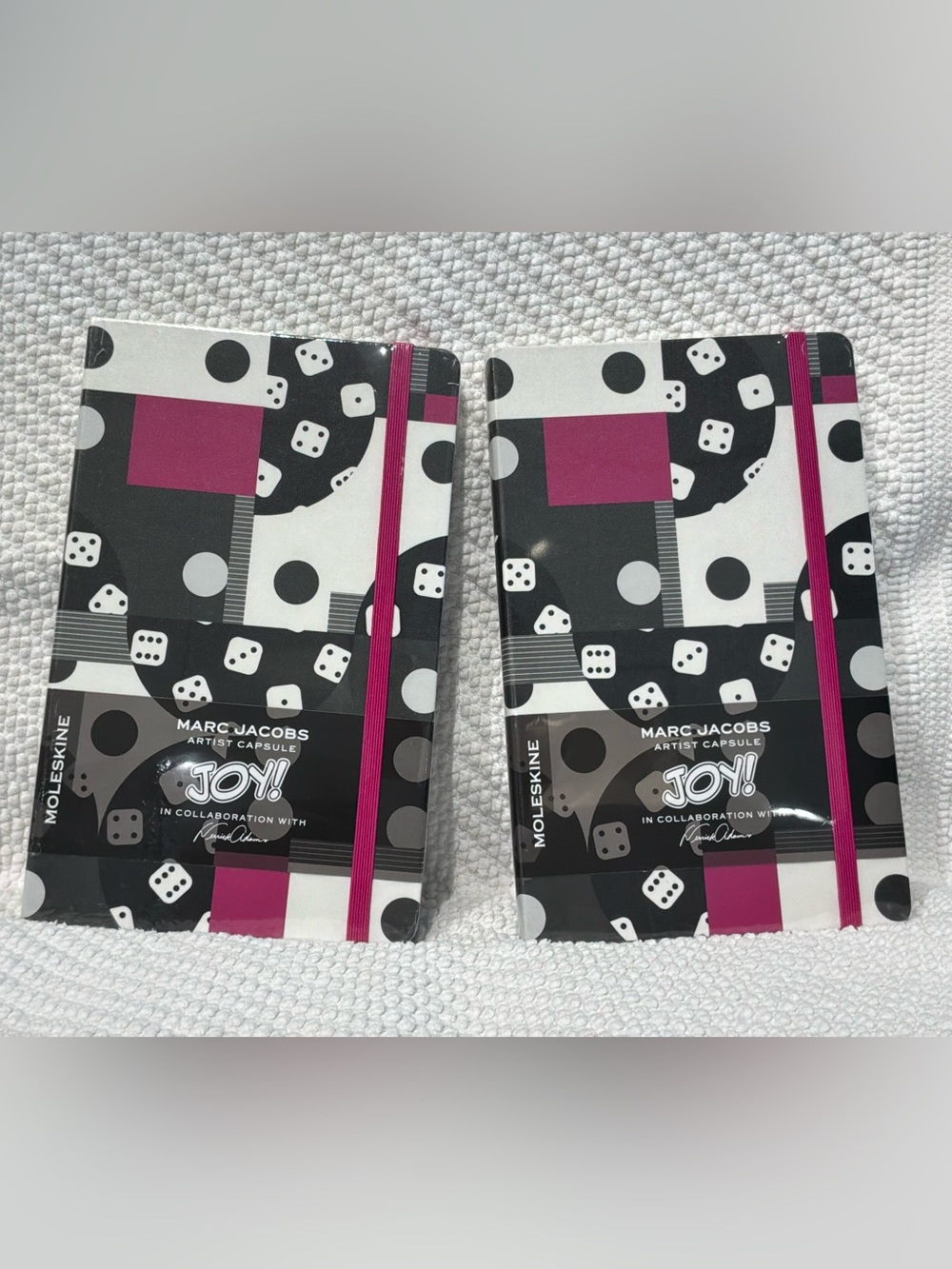 Moleskine x Marc Jacobs JOY! Artist Capsule lined Notebook! BUNDLE of 2!! ⭐️💟
